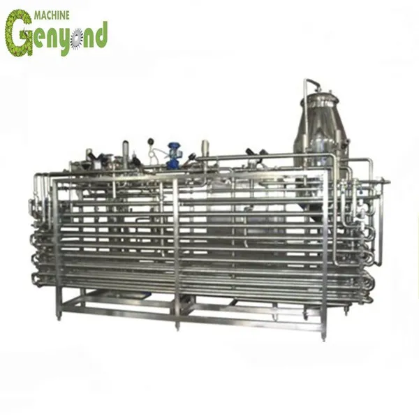 Automatic Sterilized Milk Processing Plant New Used Condition Steam Sterilization Equipment PLC Pump Core Components for Farm photo-4