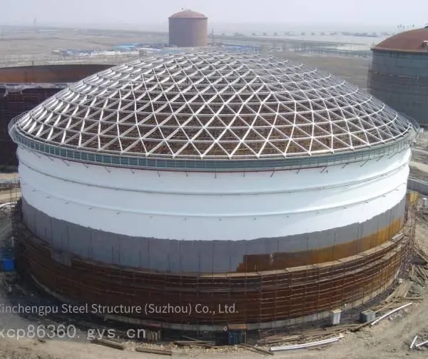 Grid Roof of Environmental Protection Thermal Power Plant in Quanzhou, Fujian. Steel Structure Grid Processing Factory for the Warehouse of High - Speed Railway Station in Fuzhou and Sanming photo-2