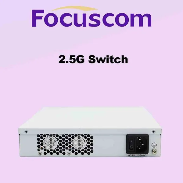 2.5G Enterprise Switch, L3 Managed 10G/25G Networking Switch With 10G RJ45 and 2x10G SFP+ Ports Switch Focuscom S5720-12M2H2X photo-4