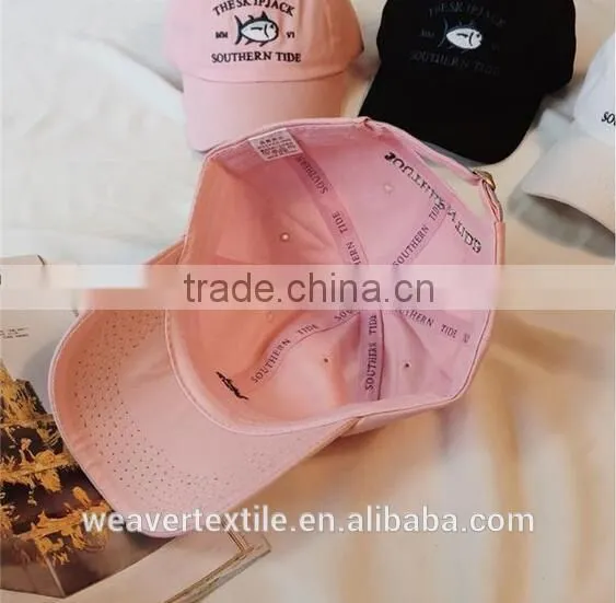 Fish Embroidery Cotton Baseball Hats Ball Caps photo-5