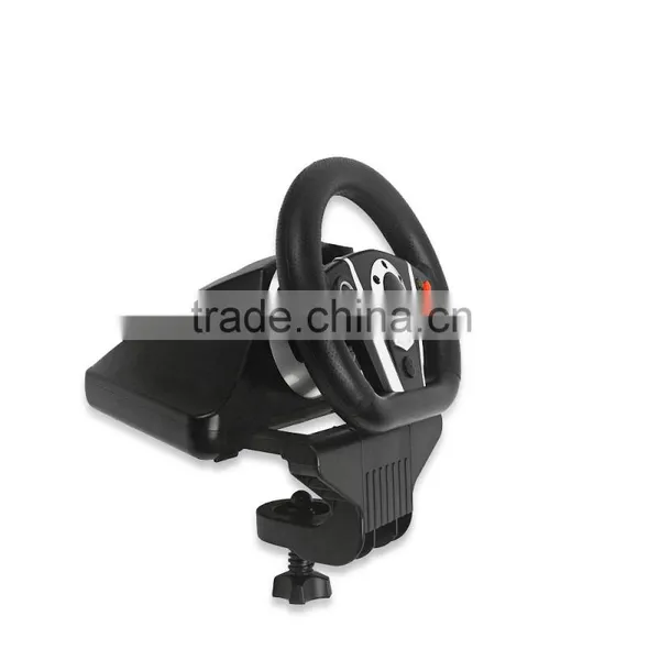 Factory Directly Video Games Accessories for Xbox One / PS3 / PS2 / PC Computer Racing Game USB Steering Wheel Quality Choice photo-5