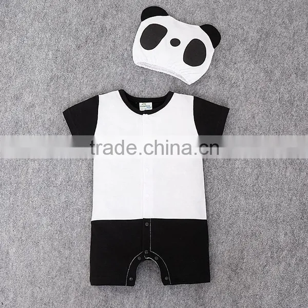 2016 Hot Sale Boutique Baby Clothes Summer Boys Romper Short Sleeve Animal Printed Toddlers Romper Suit photo-5