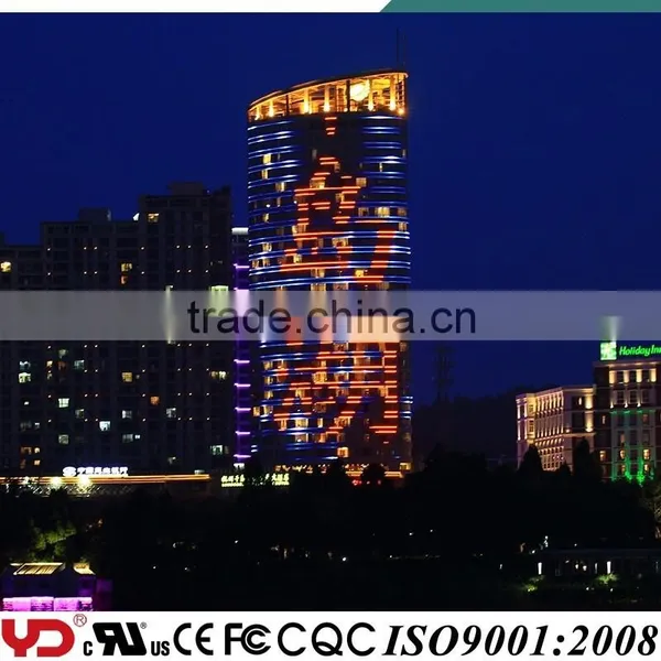 IP68 V-0 Colored RGB LED Lights Building Outline Lighting photo-6