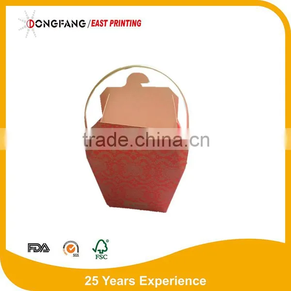 Cardboard Paper Bio Box With Plastic Handle photo-4