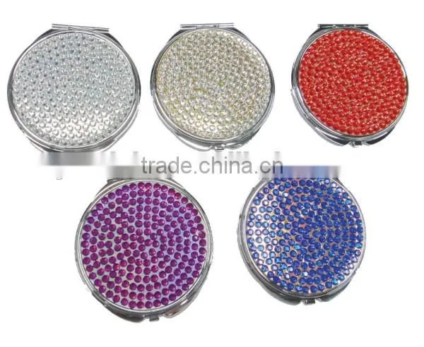 Bling Crystal Round Mirror photo-4