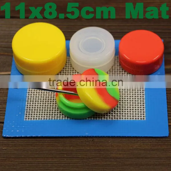 Custom Size and Printing Silicone Dab Mat Oil Concentrate Silicone Mats Shatter Resistant Slick Pads photo-6