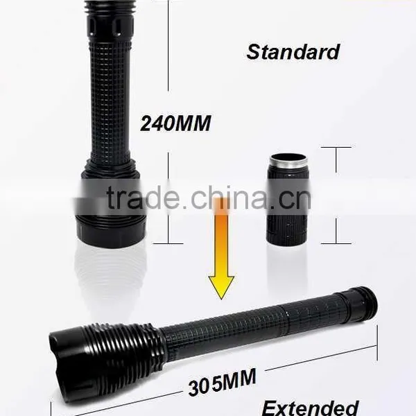 (160344) High Lumen Aluminum Alloy 7led 8000lm Hunting Powerful Flashlight photo-2