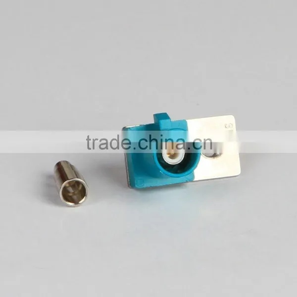 Green Fakra Male Motorcycle Electrical Material Connector for VW Golf Volkswagen Mercedes Benz photo-3