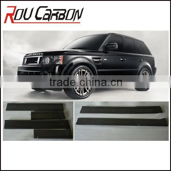 Full Carbon Fiber Sider Skirt Rover Evoque Front Fender Flare Spoiler photo-3