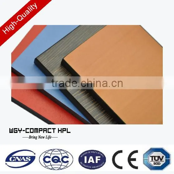 China Whole Sale 6mm Gloss Surface Good Intensity Hpl Laminate White Board photo-5