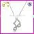 Micropave Women Necklace 925 Sterling Silver Jewelry Wholesale 2015