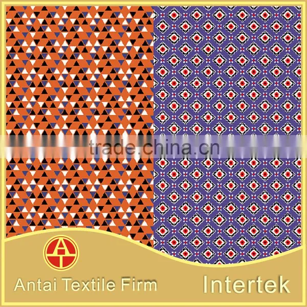 Warp Knitting Microfiber Printed Geometry Pattern for Swimwear and Underwear photo-4