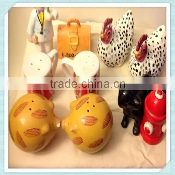 Love Birds Ceramic Salt and Pepper Shaker for Wedding Souvenirs photo-4