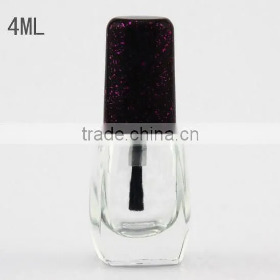 Glass Nail Polish Bottle, Empty Nail Polish Bottle, Nail Polish Bottle 4ml
