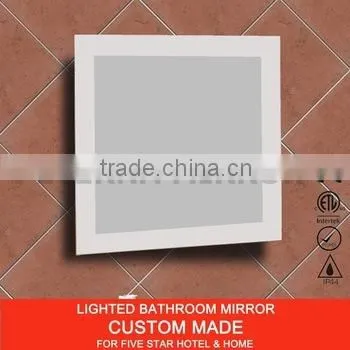 High Quality LED Lighting Anti Fog Rectangle Shape Illuminated Mirror photo-2