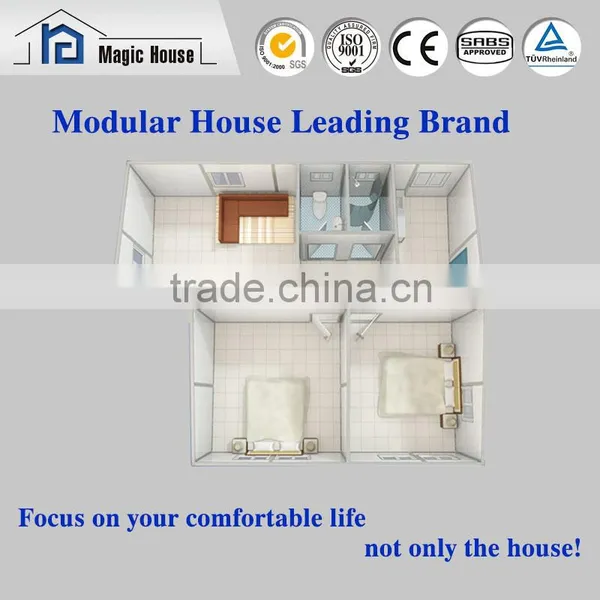 Economical EPS Sandwich Panel Prefabricated Home for Poor Family photo-2