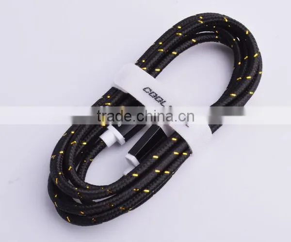 Coolsell Micro USB Cable 1.5 Meter Length White/black for Smart Phone photo-2