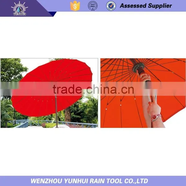 Aluminum Material Tilting Sunproof Umbrella photo-5