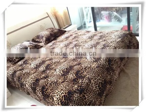 100% Polyester 3pcs Printed Flannel/coral Fleece Blanket/throw