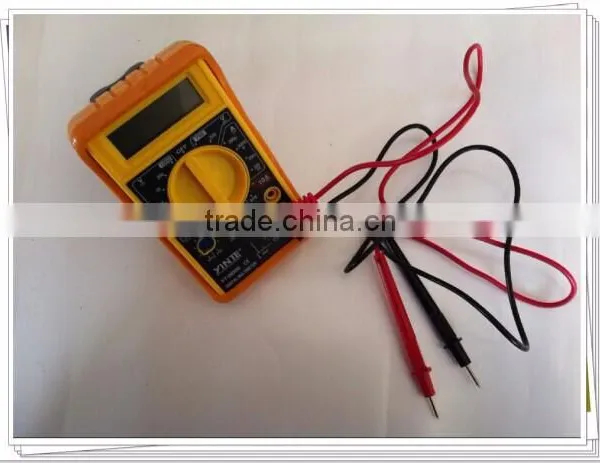 Digital Multimeter Made in China With Instruction Manual and Yellow Protective Jacket photo-2