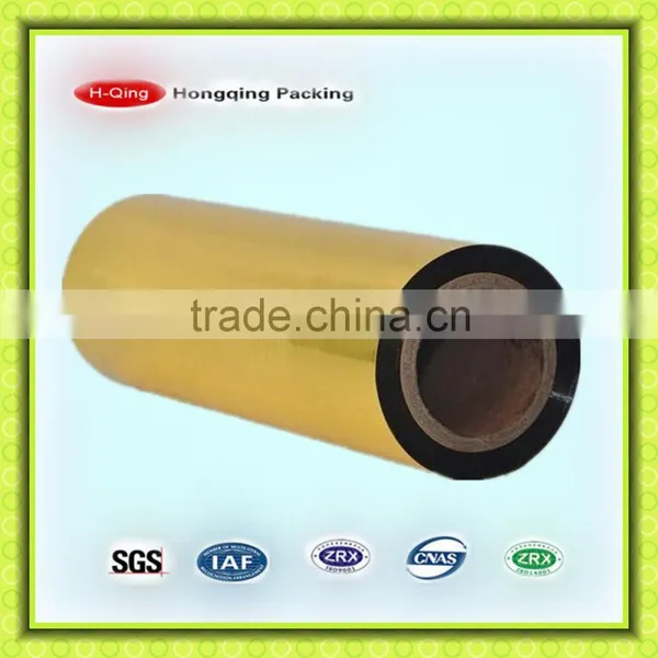 Gold Metalized PET Thermal Lamination Film