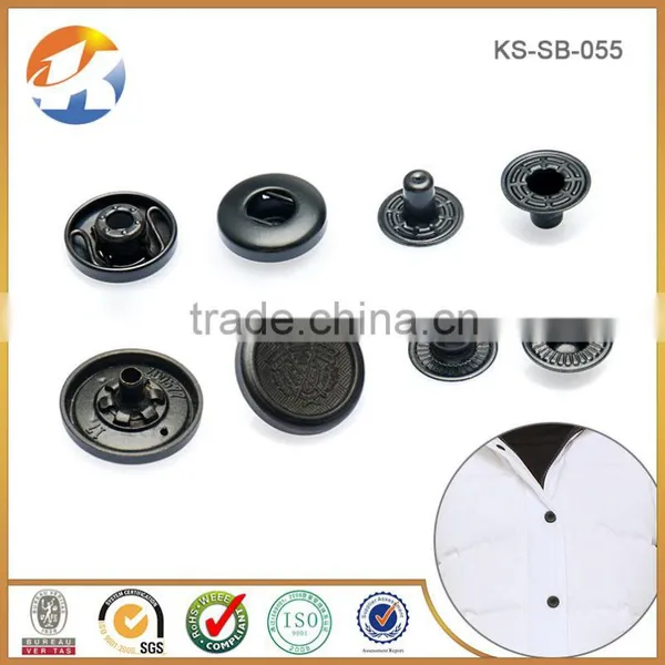 Nice Designer Custom Black Coat Metal Buttons For Sales photo-5