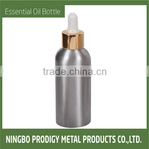 ALUMINUM ESSENTIAL OIL BOTTLE WITH DROPPER photo-2