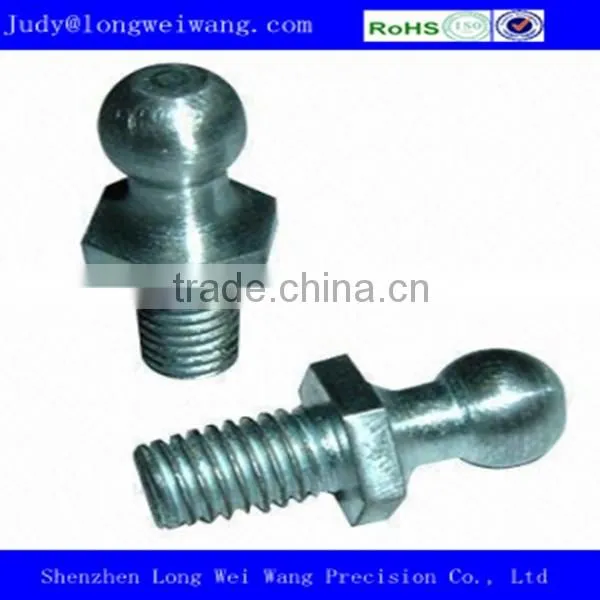Custom OEM metal machining & thread rolling & thread forming mild steel machining part