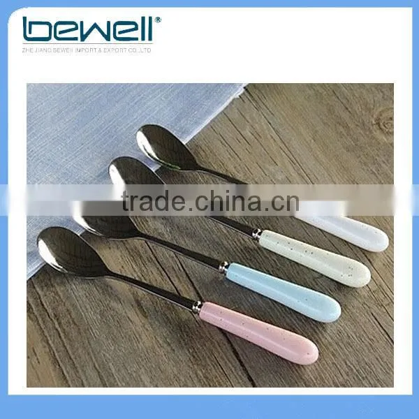 Eco-friendly Gift Ceramic Cup With Spoons photo-6