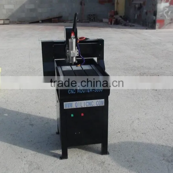 QL-3030 High Precision With Table Moving 3030 Metal Engraving Cnc Mini Router photo-4