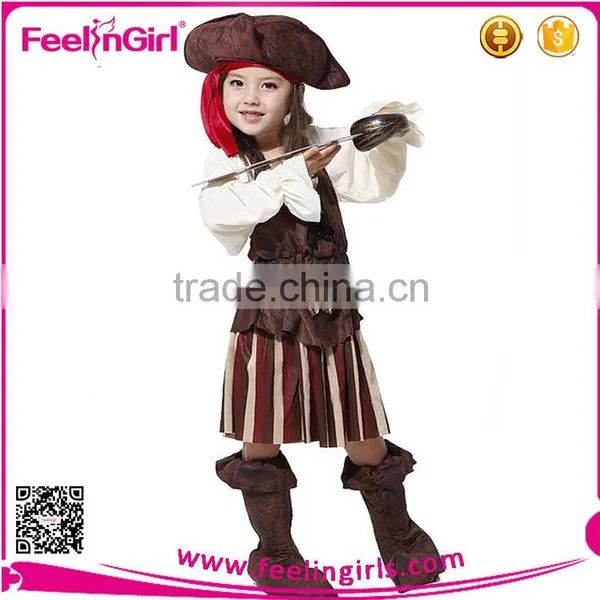 Halloween Pirate Costumes Party Dress Little Girl Costume photo-2