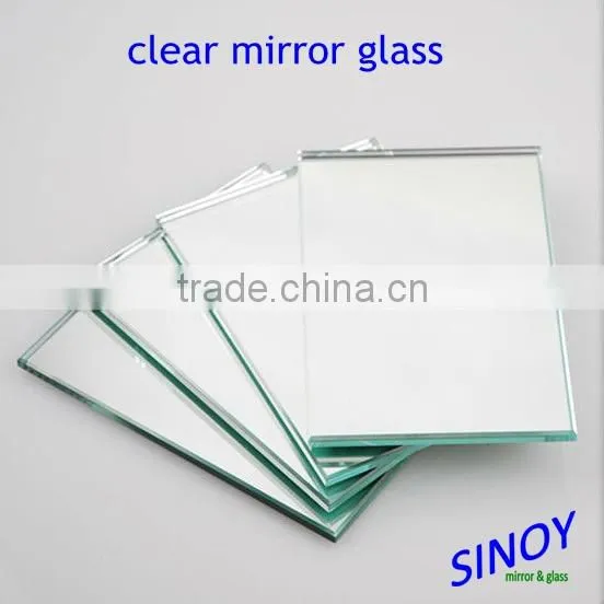 Durable Moisture Resistant Italy FENZI Paint Coated Color Silver Mirror Glass photo-2