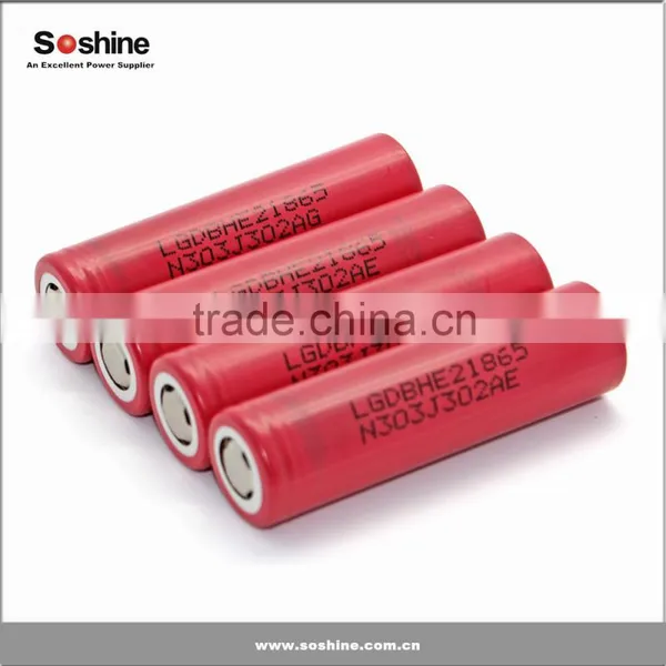 High Discharge Battery LG HE2 18650 2500mAh 3.7V 18650 Rechargeable for Ecigs photo-4