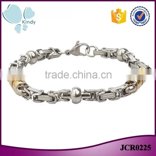 Latest Design Joint 316l Stainless Steel Jewelry Bracelet for Men Supplier's Choice