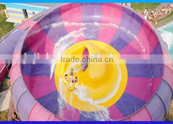 2016 Popular Amusement Park Space Bowl Water Slide photo-2