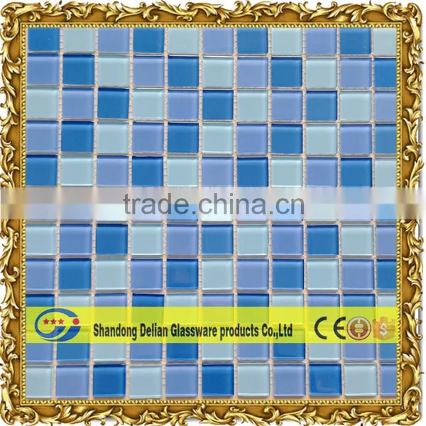 Glass Mosaic Swimming Pool Tile/factory Swimming Pool Tile