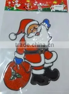 Hot-selling Waterproof Santa Sticker,Christmas Wall Sticker photo-6
