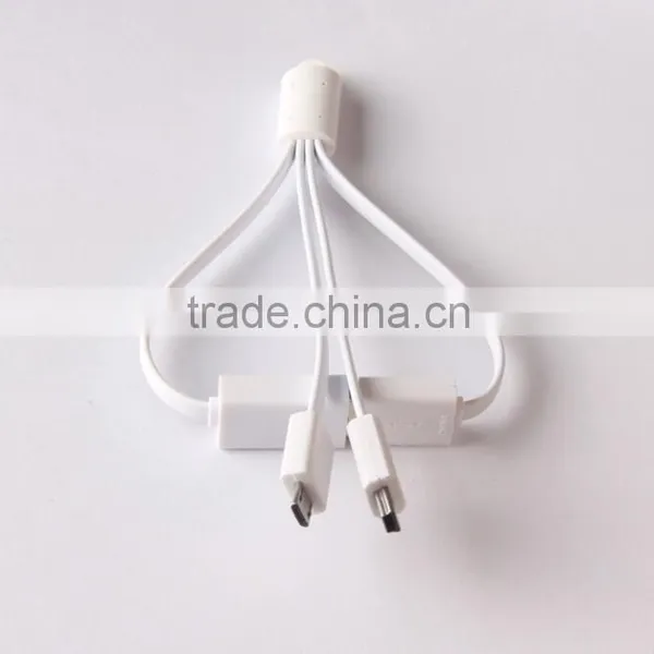 3 in 1 Cable and 5 in 1 Cable Different Color Choice PVC Cable With Sample Shape and Logo photo-3
