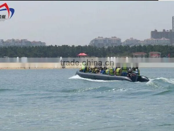 IN STOCK!!0.9mm PVC Material Big Inflatable Boat photo-4