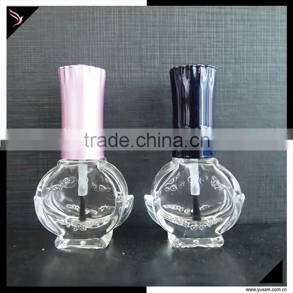 Empty Glass Nail Polish Bottle Small Glass Bottles photo-3
