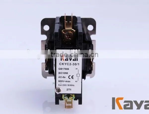 CJX9 Single Pole Contactor,120v Air Conditioner Contactor,definite Purpose Contactor With UL photo-2