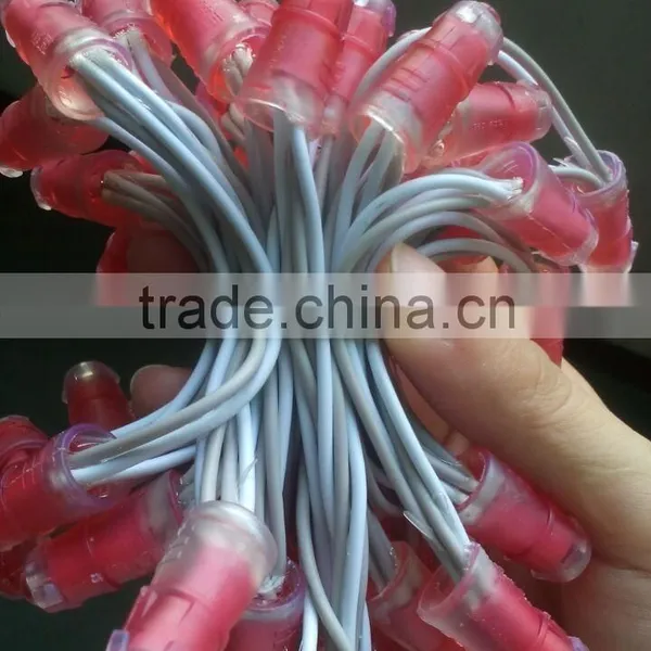 9mm Single Straw Hat Small Led Pixel Light for Led Sign Letter With 2years Warranty photo-5