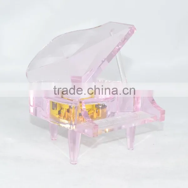 Crystal Music Box With High-end Crystal Music Box Carousel