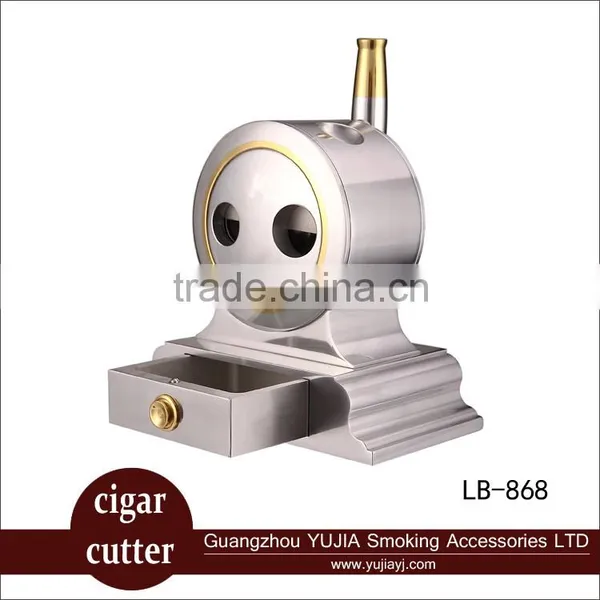 Luxury Cigar Cutter Guillotine Cigar Accessories Cigar V Cutter