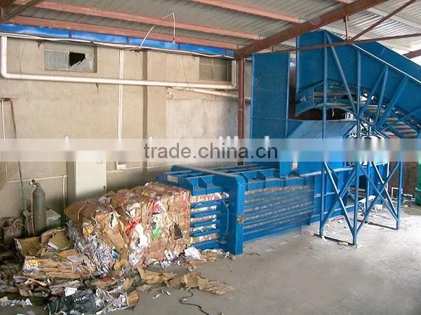 Waste Paper Hydraulic Horizontal Baler photo-3