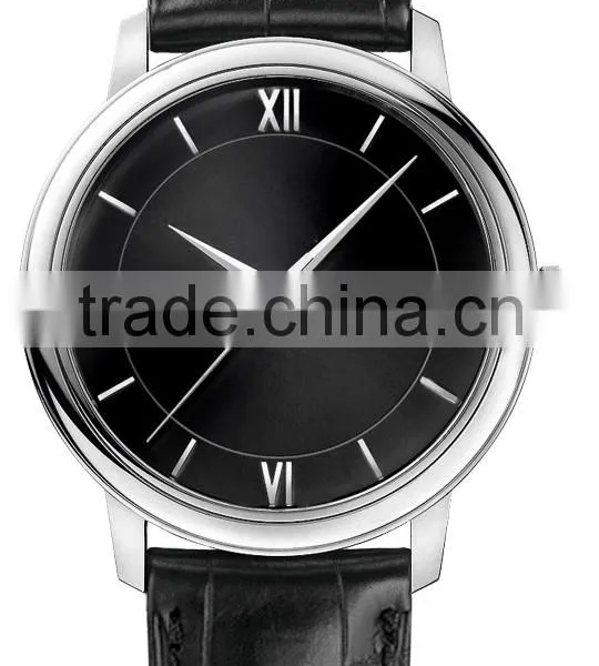 New Simple Leather Band Watches Men Luxury Brand photo-2