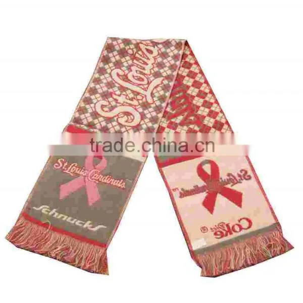 Bob Trading ODM Factory Football Fans Tatting Scarf Cashmere Scarf Tatting Scarf Shawl