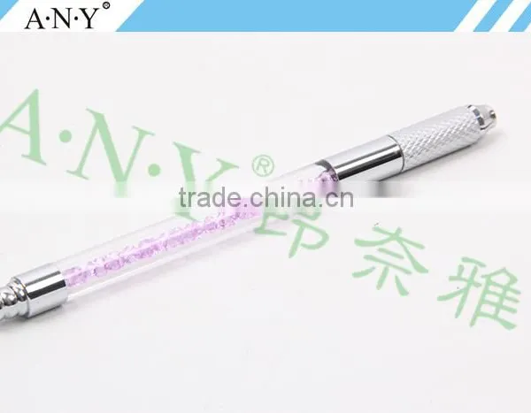 A.N.Y Crystal Handle Microblanding Makeup Manual Eyebrow Tattoo Pen photo-5