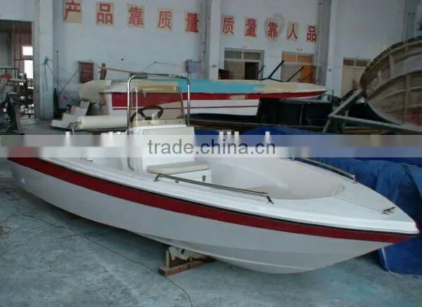 FRP Fiberglass Small White Aluminium Fishing Boats for Sale photo-4