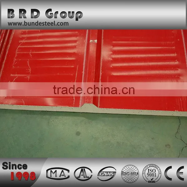 High Standard Zinc Coated pu Sandwich Roof Panels photo-3